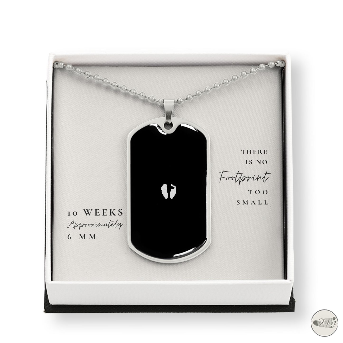 Gone So Soon Dog Tag Necklace