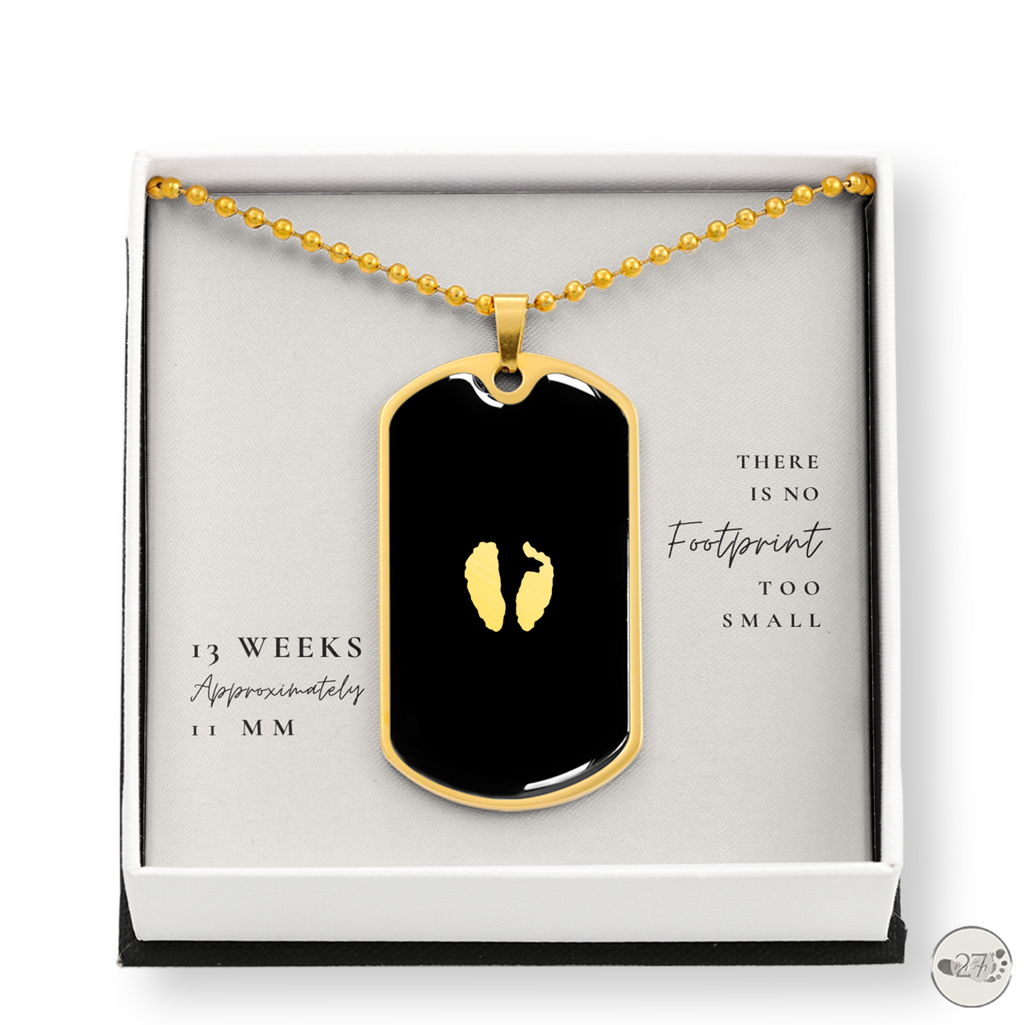 Gone So Soon Dog Tag Necklace