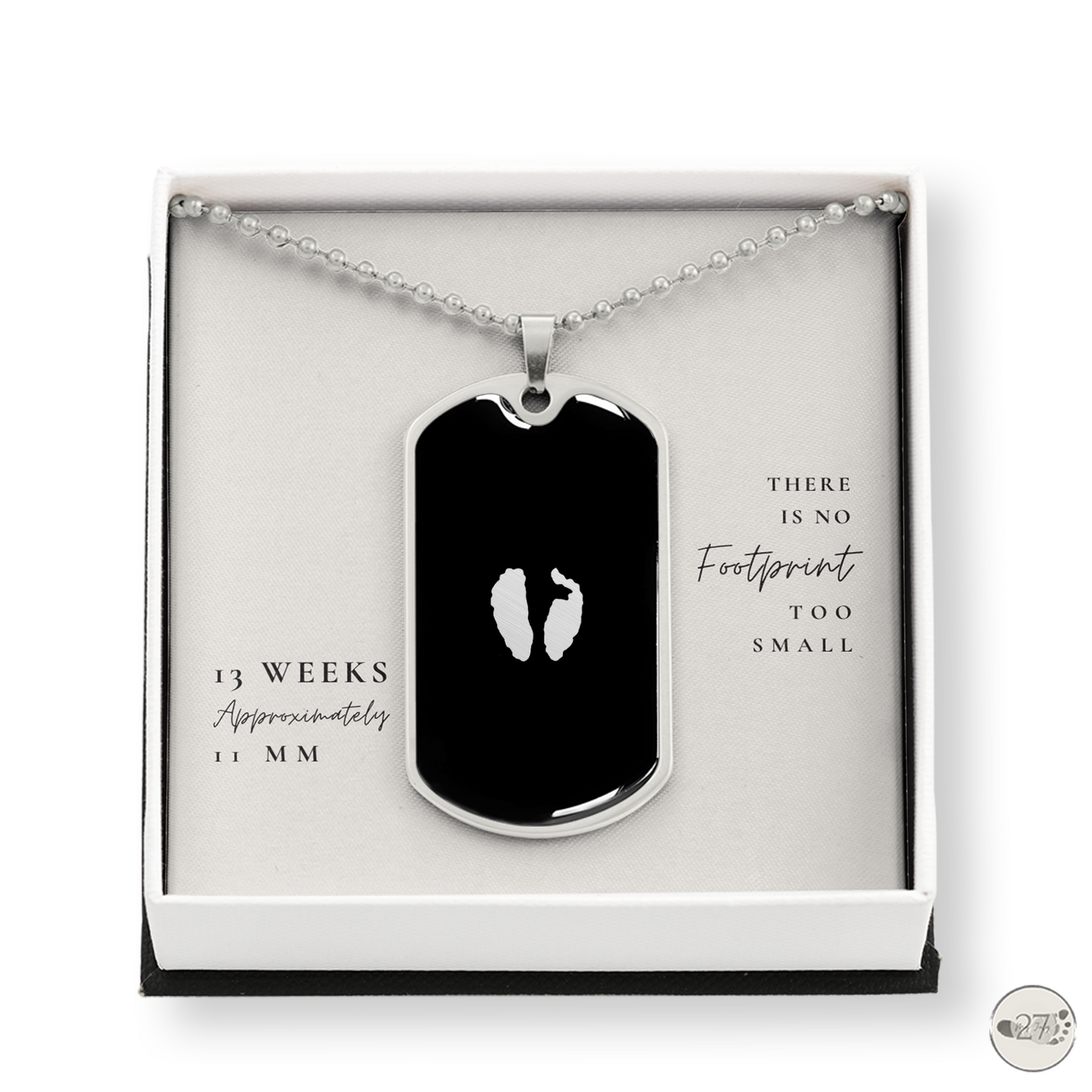 Gone So Soon Dog Tag Necklace
