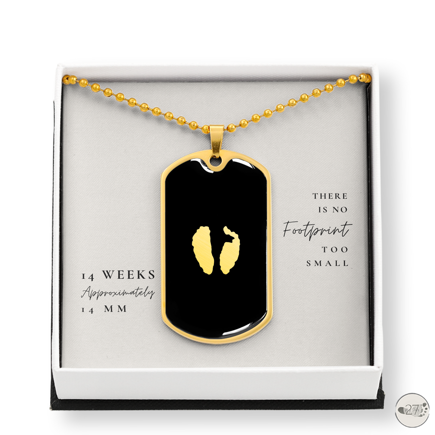 Gone So Soon Dog Tag Necklace