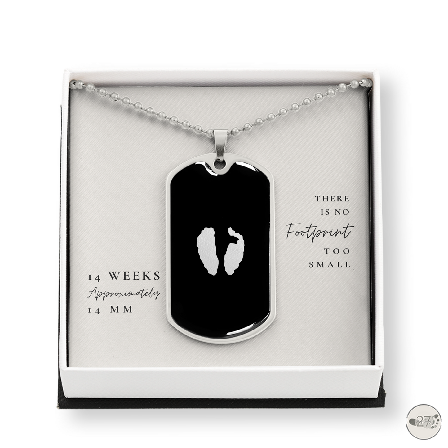 Gone So Soon Dog Tag Necklace