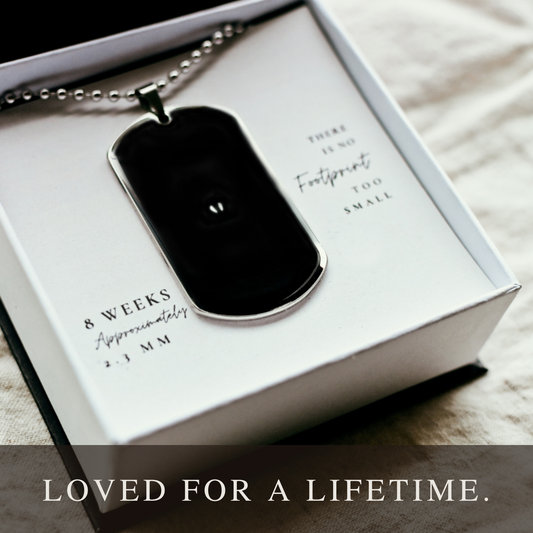 Gone So Soon Dog Tag Necklace