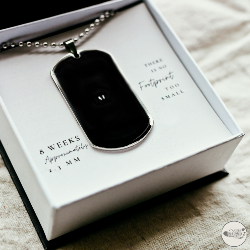 Gone So Soon Dog Tag Necklace