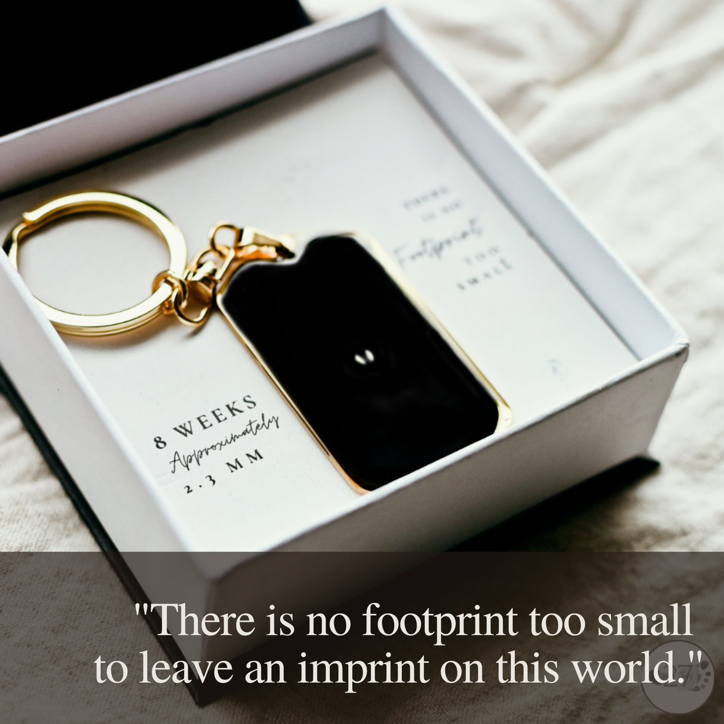 Gone So Soon Dog Tag Keychain