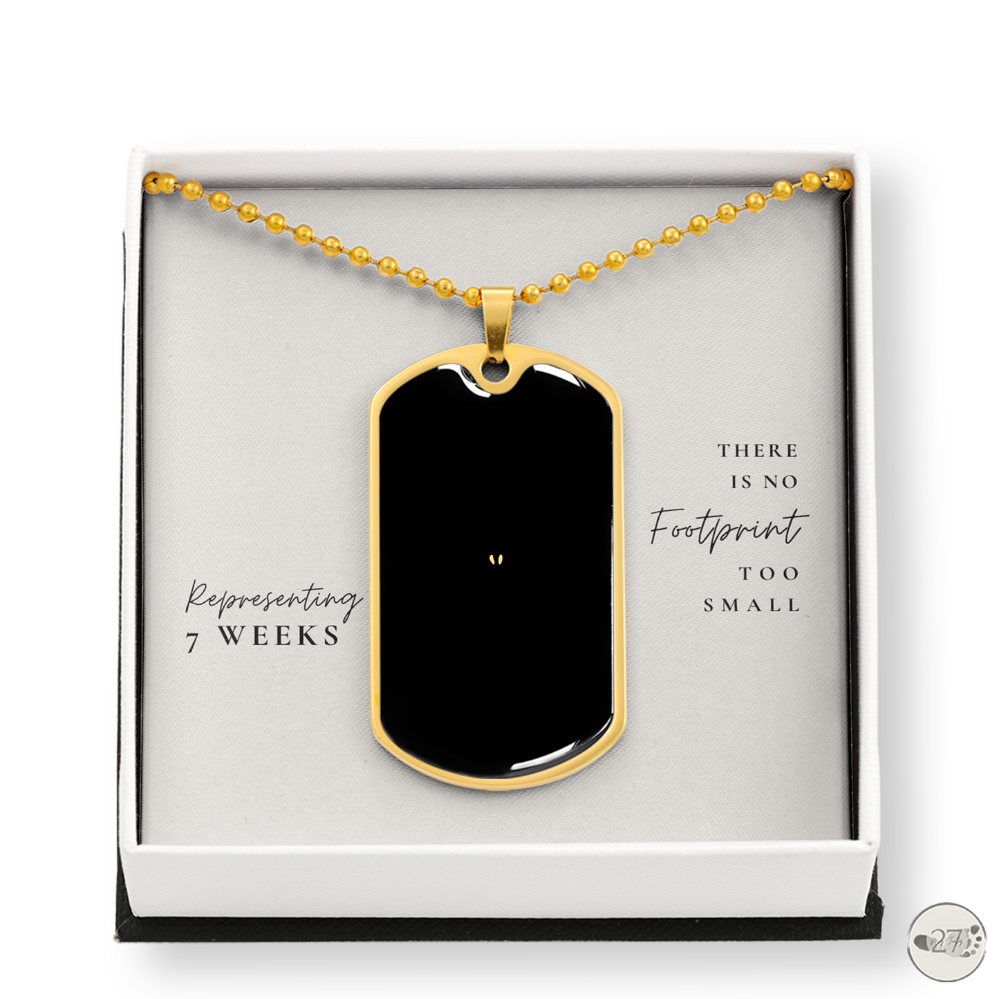 Gone So Soon Dog Tag Necklace