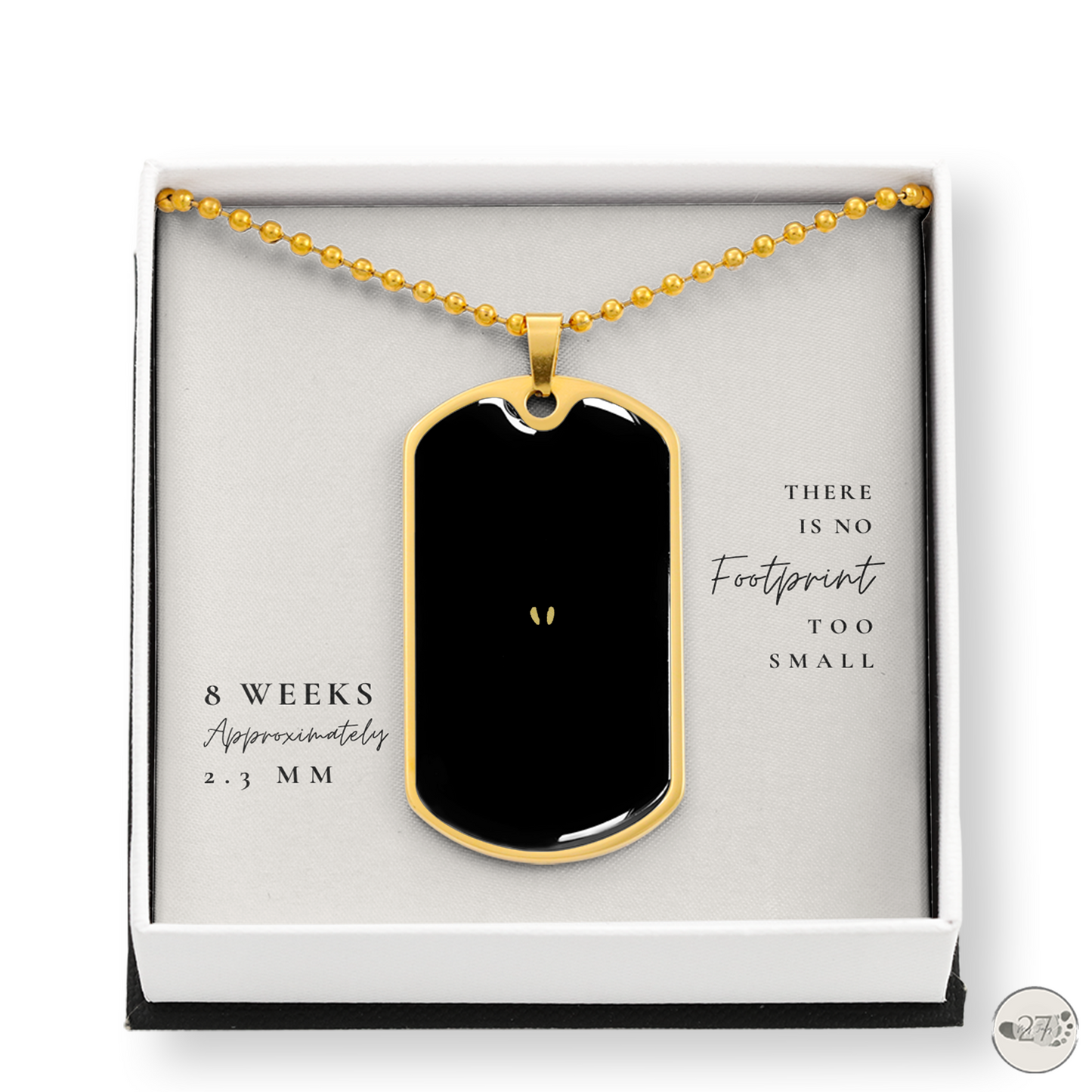 Gone So Soon Dog Tag Necklace