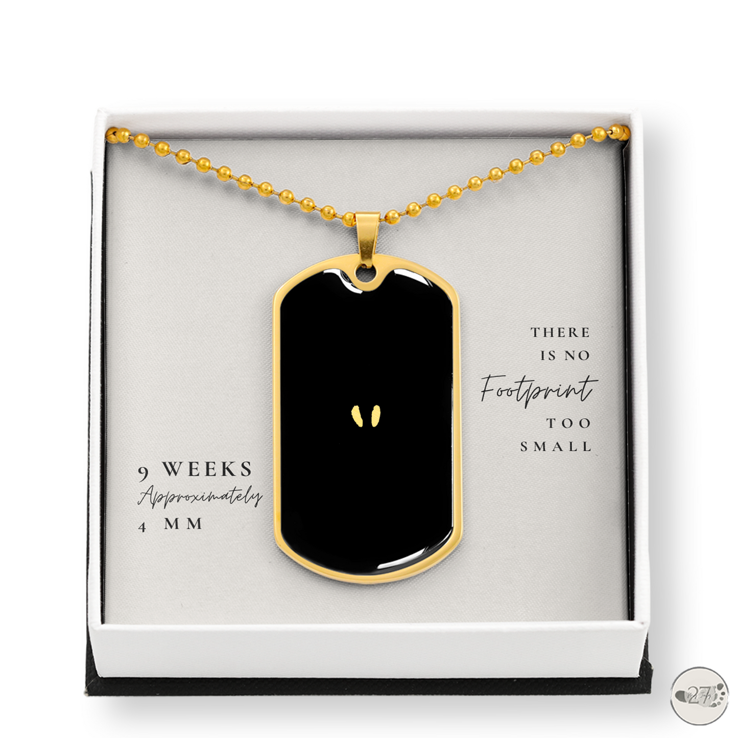 Gone So Soon Dog Tag Necklace