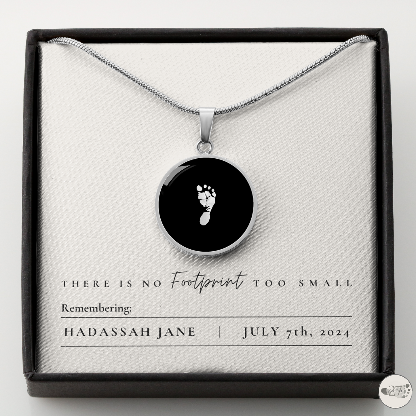 Gone So Soon Pendant Necklace | CUSTOM DESIGN