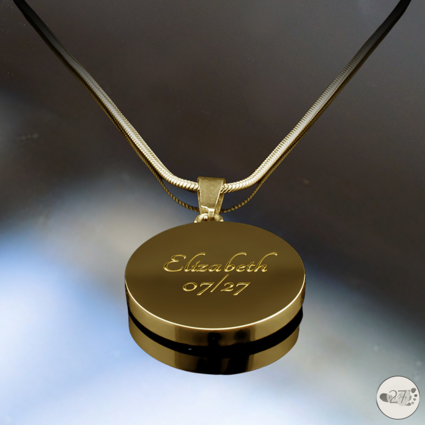 Gone So Soon Pendant Necklace | 2 First Trimester Losses