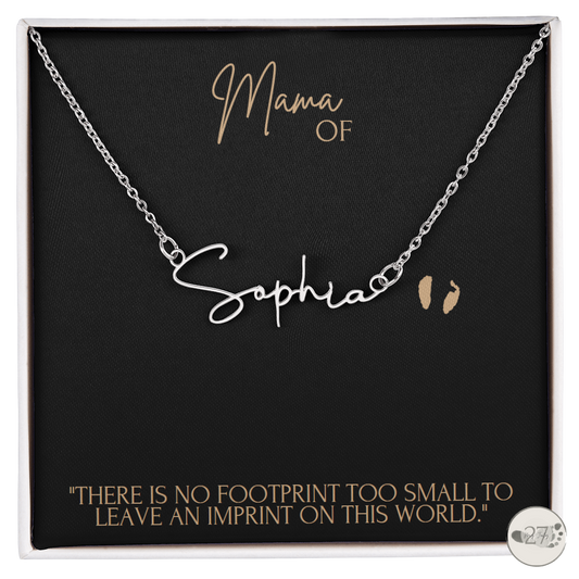 Cursive Little Names Keepsake