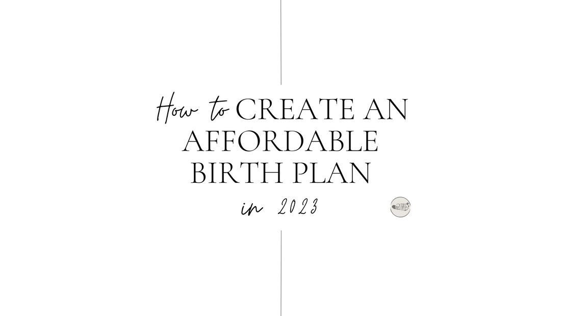 How To Create an Affordable Birth Plan in 2023