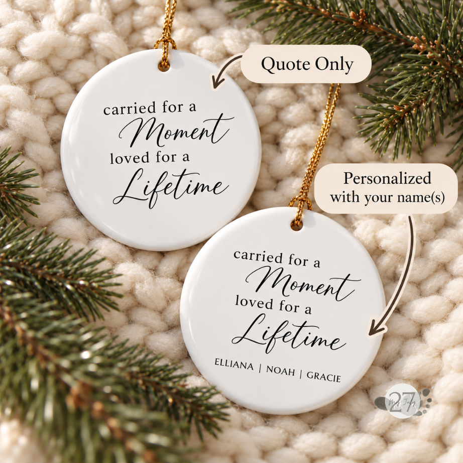 Miscarriage Memorial Ornament