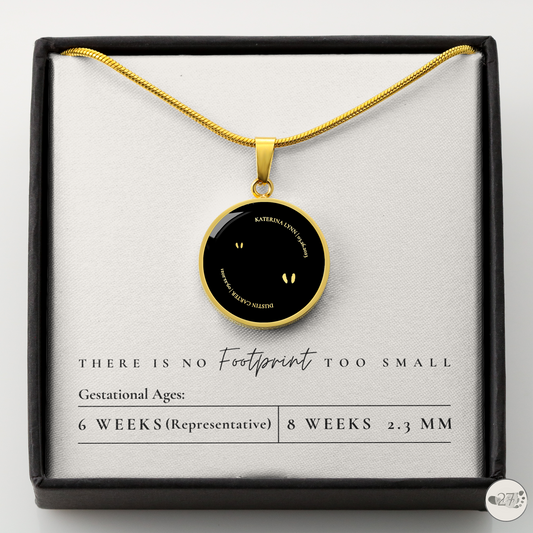 Gone So Soon Pendant Necklace | 2 First Trimester Losses