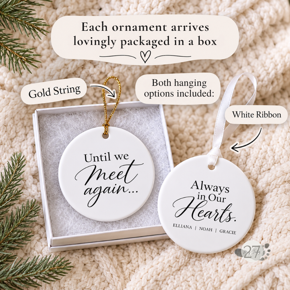 Miscarriage Memorial Ornament