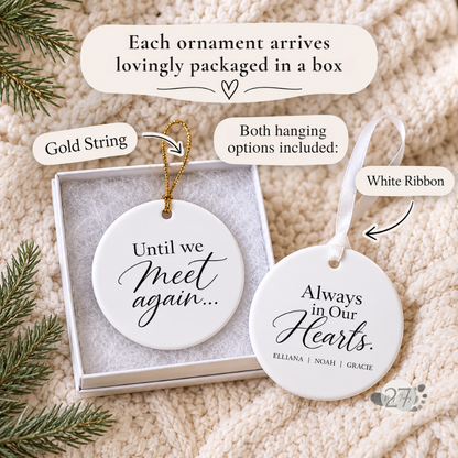 Miscarriage Memorial Ornament