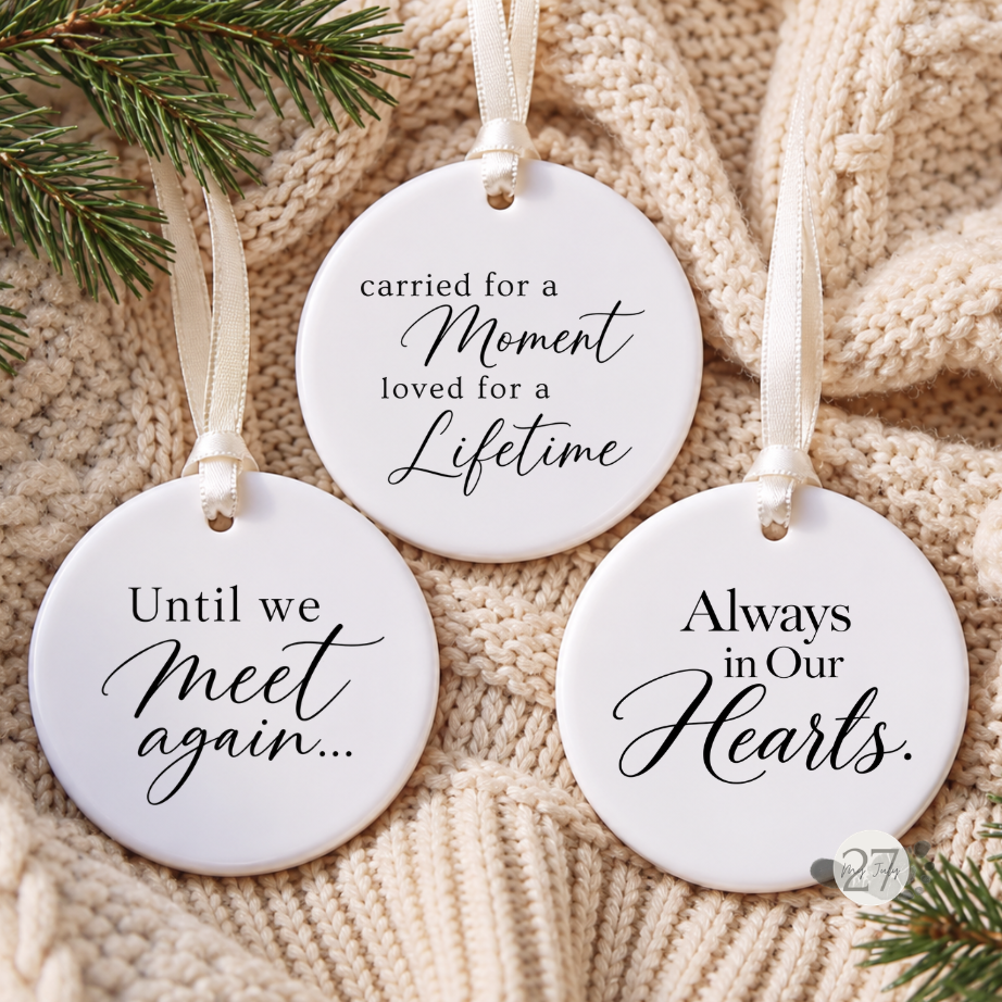 Miscarriage Memorial Ornament
