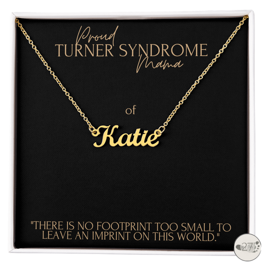 Turner Syndrome Mama: Little Names Keepsake