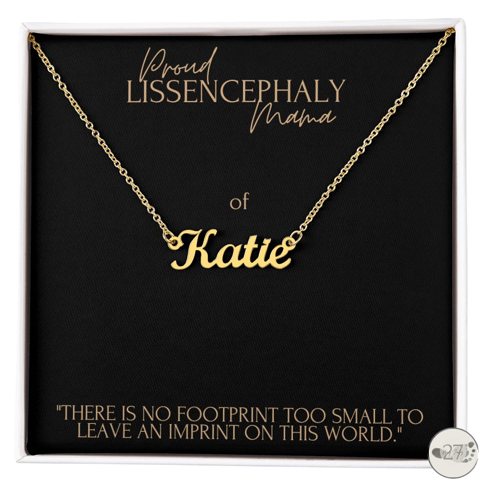 Lissencephaly Mama: Little Names Keepsake