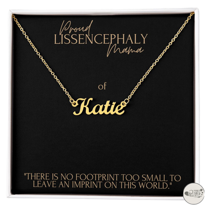 Lissencephaly Mama: Little Names Keepsake