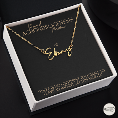 Achondrogenesis Mama: Cursive Name Keepsake