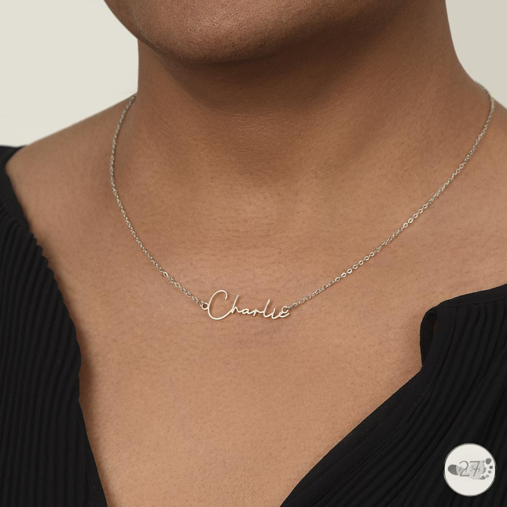 IUGR Mama: Cursive Name Keepsake