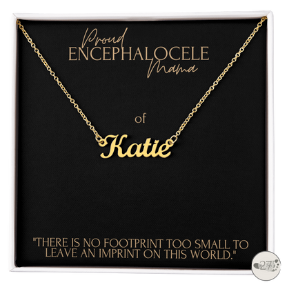 Encephalocele Mama: Little Names Keepsake